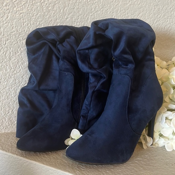 Catherine Malandrino Shoes - NWOB Catherine Malandrino Blue Knee High Boots